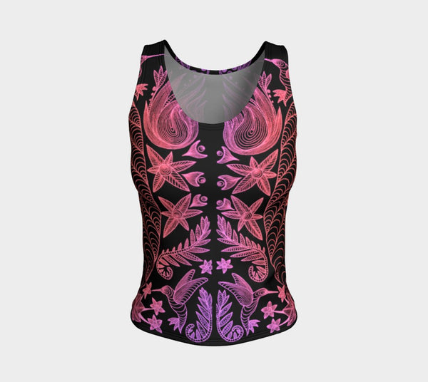 Lovescapes Fitted Tank Top (Maytime Melodies 04) - Lovescapes Art