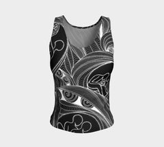 Lovescapes Fitted Tank Top (Love Bubbles 01) - Lovescapes Art