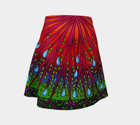 Lovescapes Flare Skirt (Tree of Life 01) - Lovescapes Art