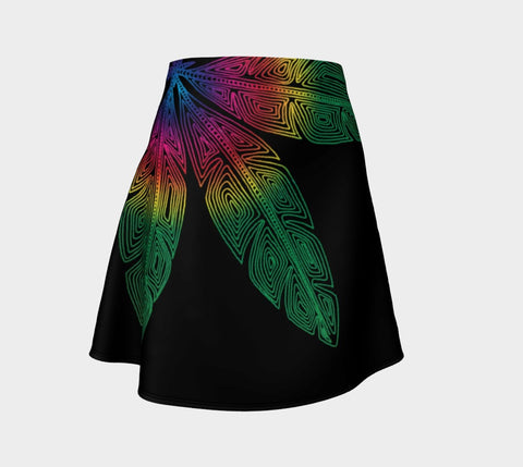 Lovescapes Flare Skirt (Angel Feathers 04) - Lovescapes Art