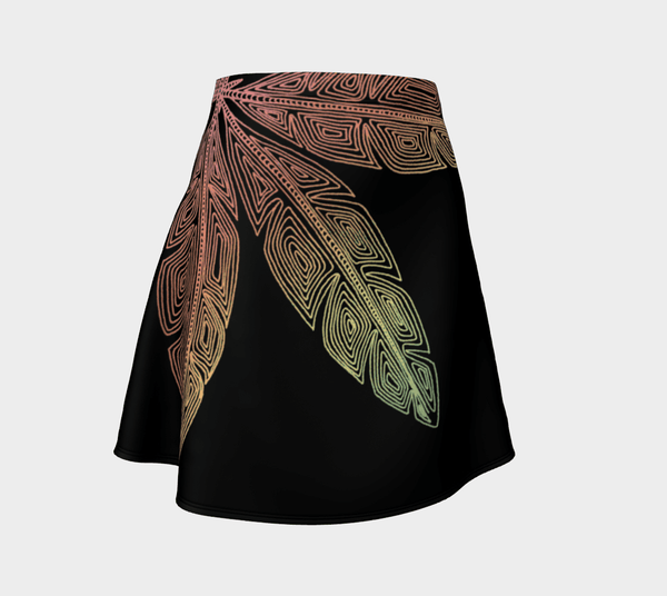 Lovescapes Flare Skirt (Angel Feathers 05) - Lovescapes Art