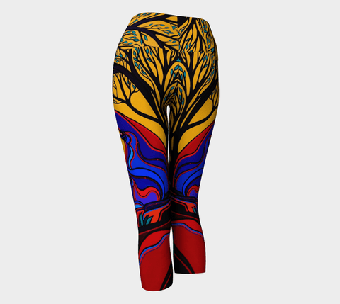 Lovescapes Yoga Capris (God's Country) - Lovescapes Art