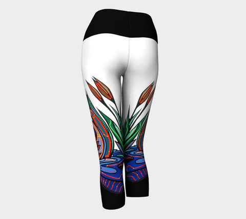 Lovescapes Yoga Capris (Loons in Love) - Lovescapes Art