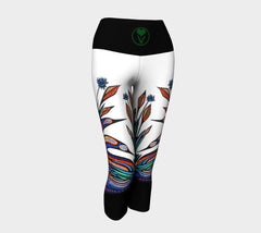 Lovescapes Yoga Capris (Loons in Love) - Lovescapes Art