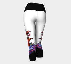 Lovescapes Yoga Capris (Twighlight Watchers) - Lovescapes Art