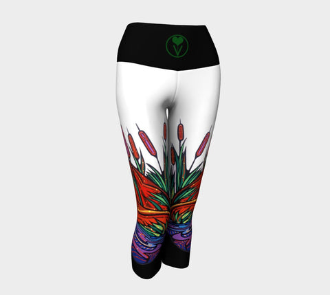 Lovescapes Yoga Capris (Twighlight Watchers) - Lovescapes Art