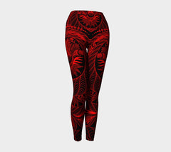 Lovescapes Yoga Leggings (Maytime Melodies 01) - Lovescapes Art