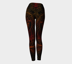 Lovescapes Yoga Leggings (Maytime Melodies 05) - Lovescapes Art