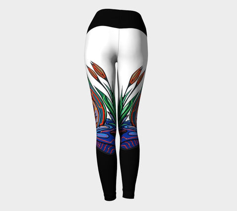 Lovescapes Yoga Leggings (Loons in Love) - Lovescapes Art
