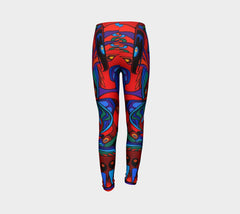 Lovescapes Young Ones Leggings (Totemic Guardians of the Great Return) - Lovescapes Art