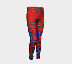 Lovescapes Young Ones Leggings (Totemic Guardians of the Great Return) - Lovescapes Art